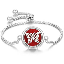 Bracelete Aromatizado prata 925 + 10 Pads aromatizador